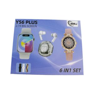 [Hot Item] Y56 Plus Smart Watch 2in1 Tws Earphones Set Smartwatch Wireless Earbuds Combination Set Y56 Plus Gift Box Smart Watch
