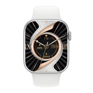 Waterproof smartwatch with magnetic charging dock