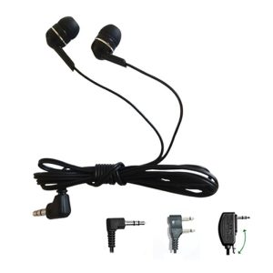 OEM 3.5mm wired disposable in-ear earphones in white