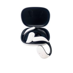 Wireless sport ear hook earphones front view