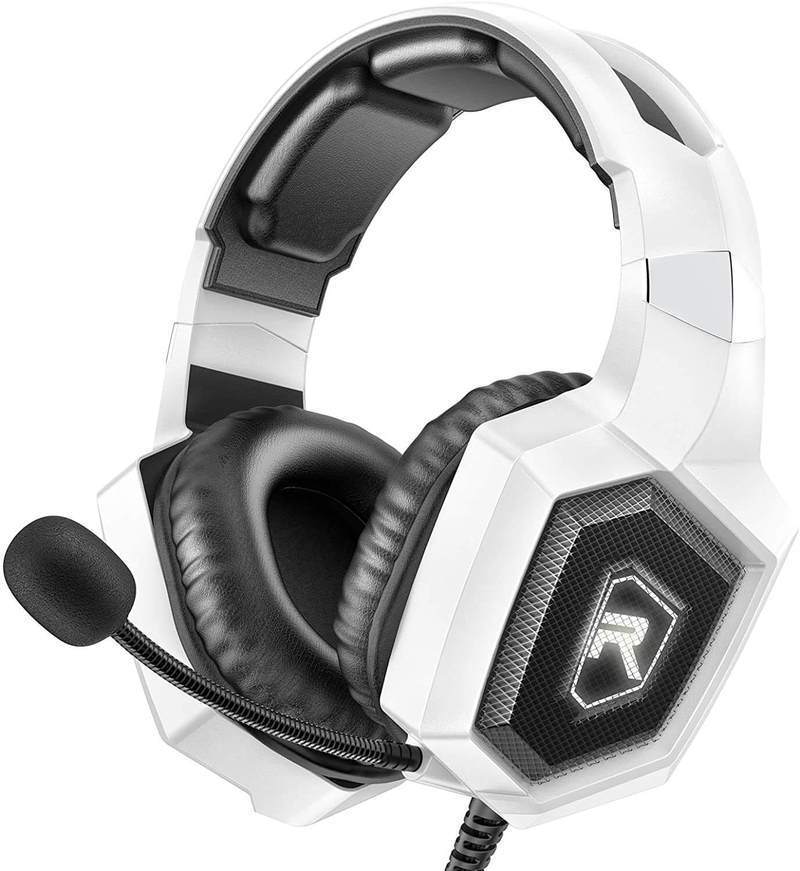 K8 Camouflage Wired PC Gamer Stereo Headset side view