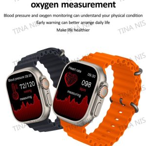 HK9 Ultra 2 Smartwatch Amoled Display Front View