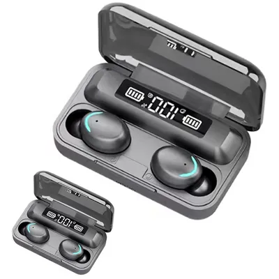 Stereo earphones Bluetooth headset with carrying case