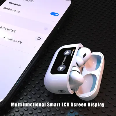 Wireless Earbuds Showing AAC HD Calling Feature
