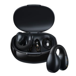 Wekome Va12 Tidusic Clip-on Wireless TWS Bluetooth 5.2 Earphone Black front view