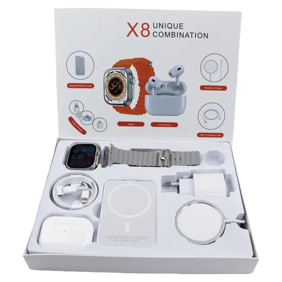 Factory direct X8 Ultra Smart Watch packaging