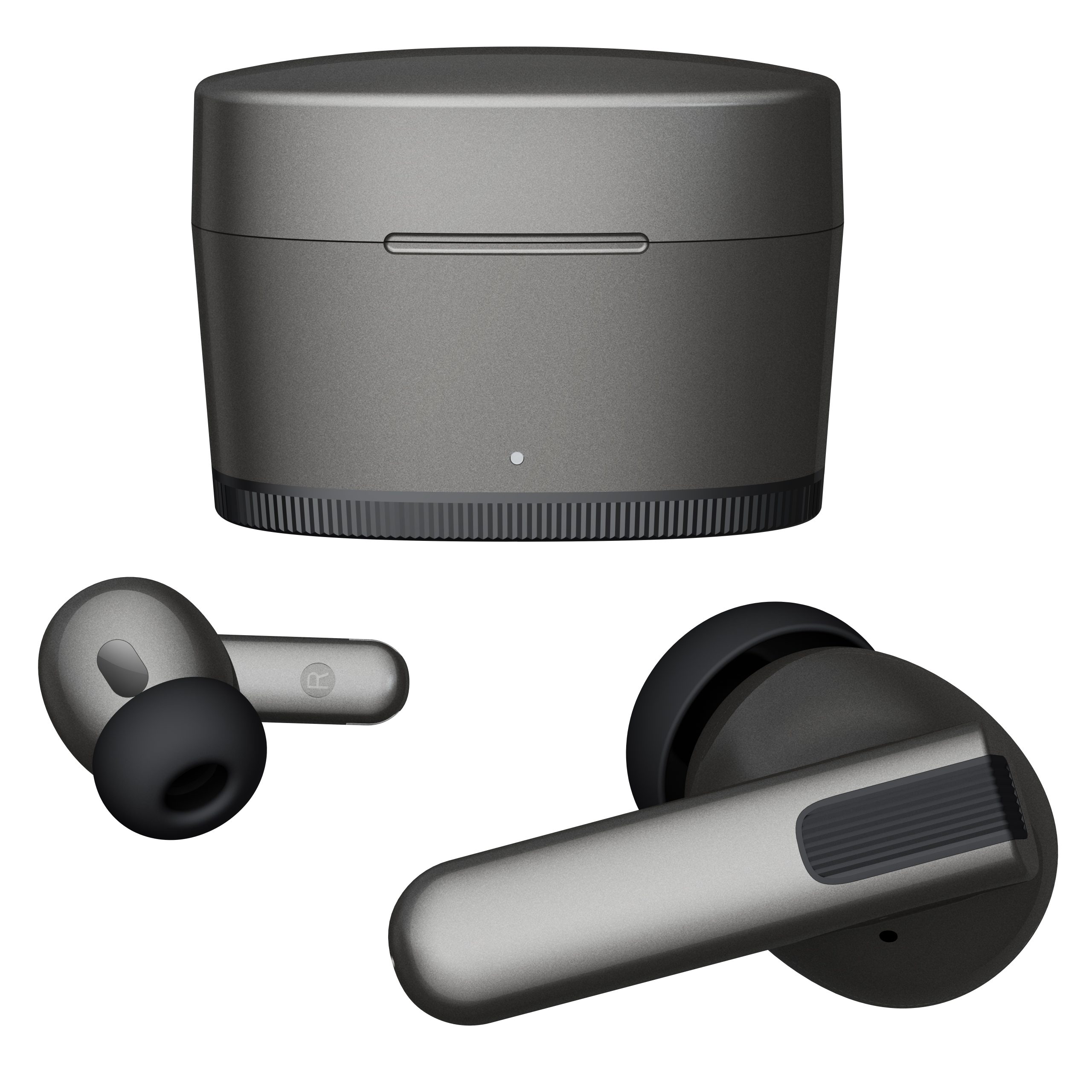 Fast charge ANC TWS earbuds with charging case